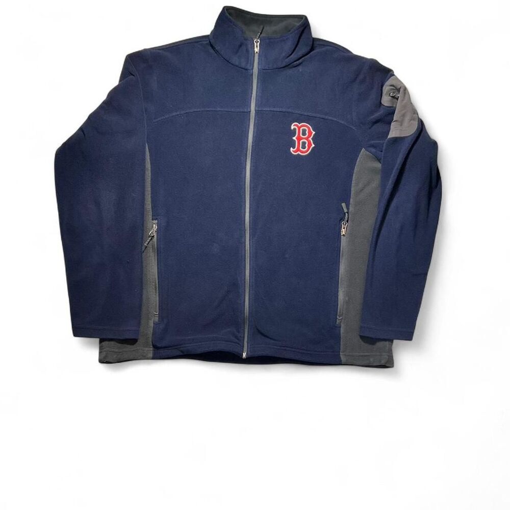 Vintage G-III Carl Banks Red Sox Fleece Jacket size‎ M